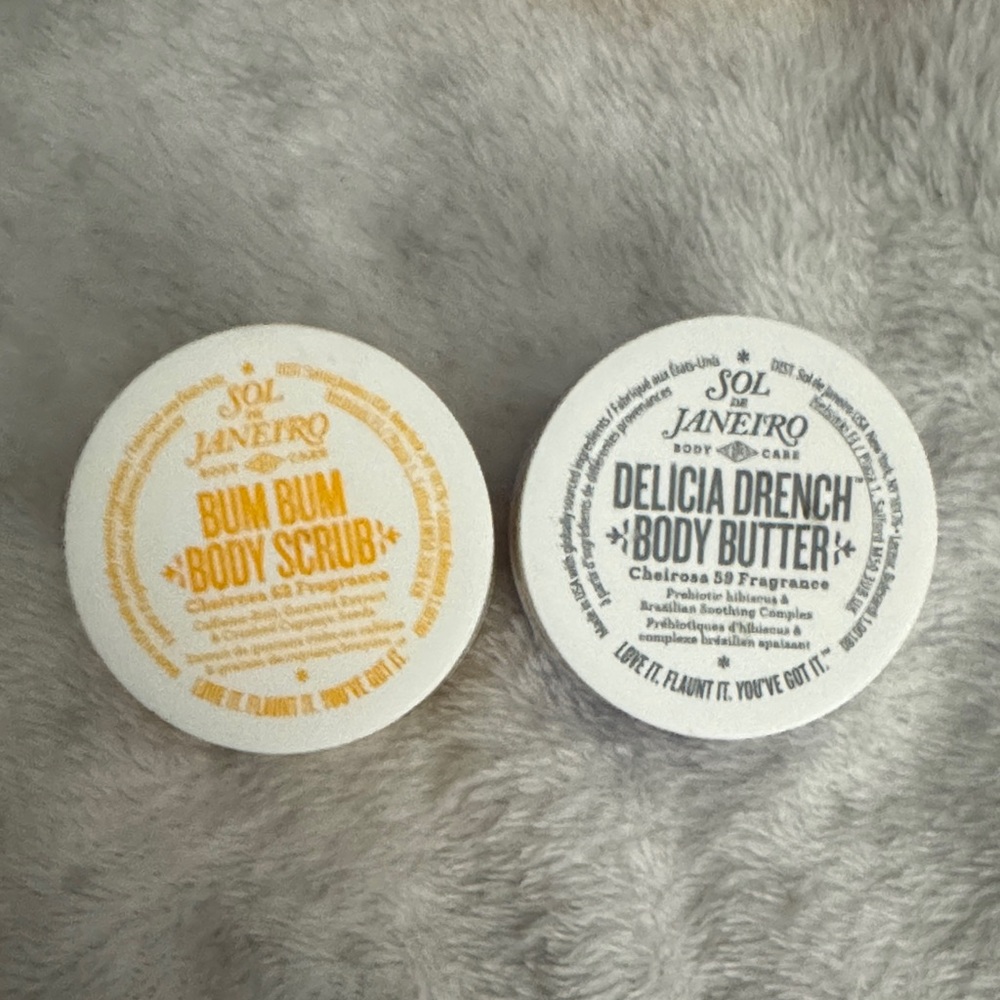 Sol de Janeiro Exfoliant and Butter Duo - Yellow and White